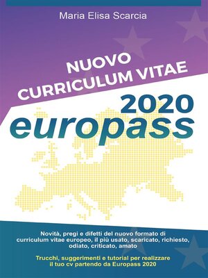 cover image of Nuovo Curriculum Vitae Europass 2020